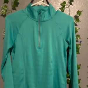 Turquoise Workout Shirt